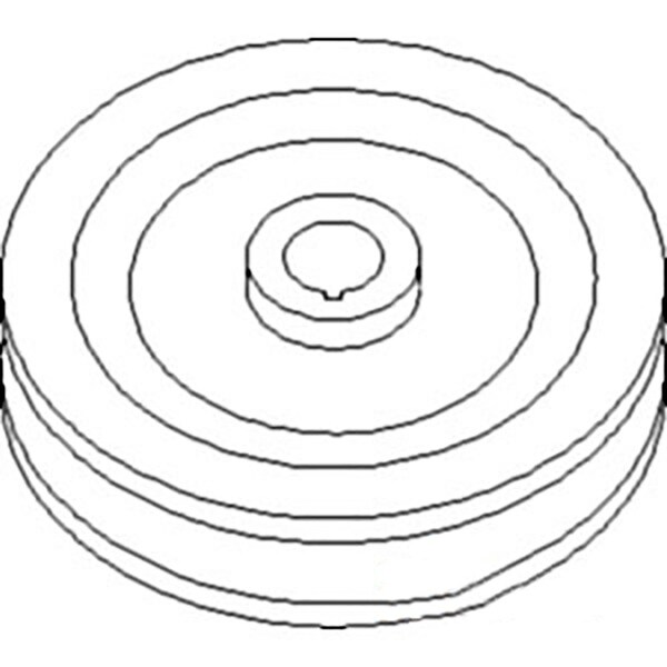 Aftermarket Tractor Alternator Pulley Fits Massey Ferguson 40 135UK 165UK 168 175UK 731003M1 - main